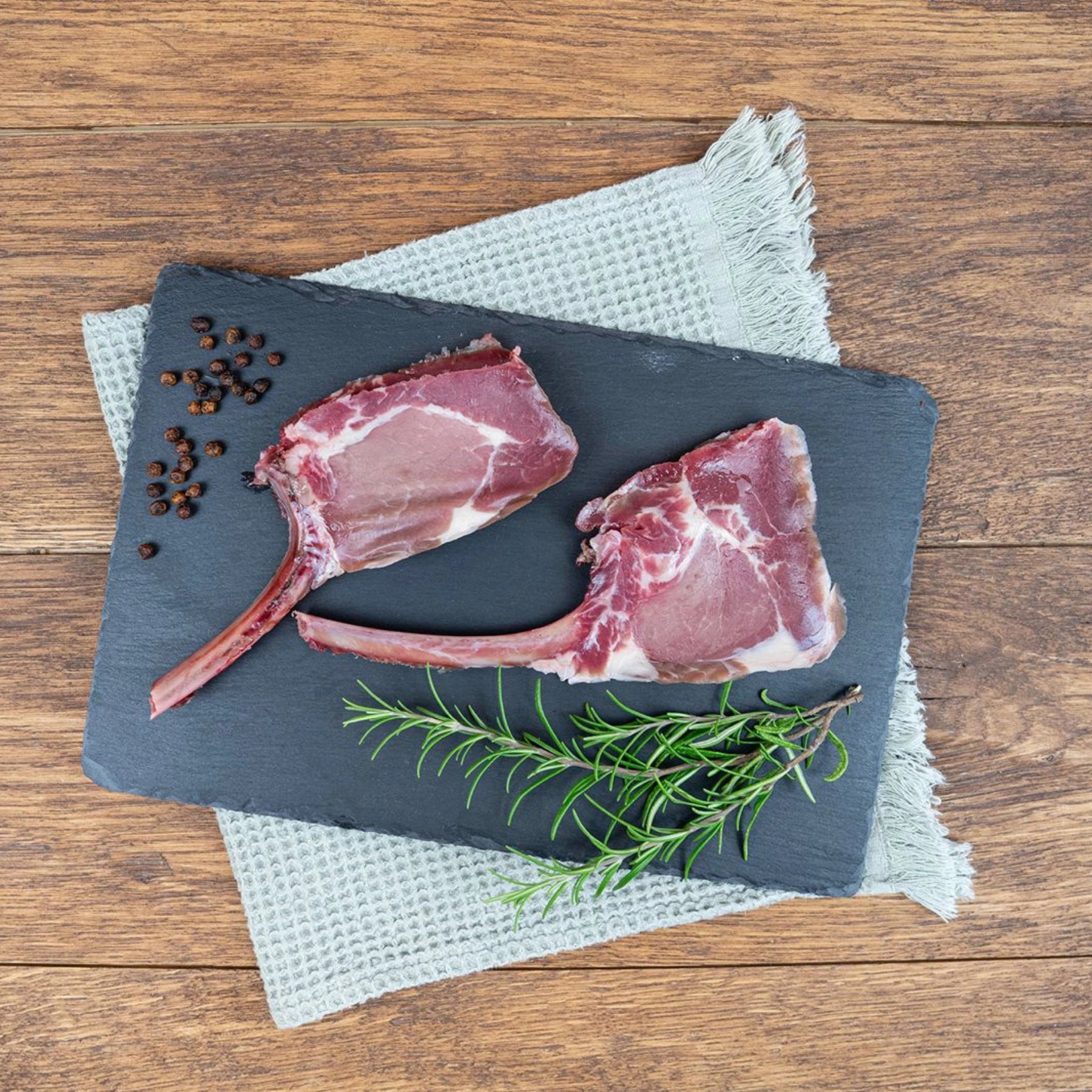 2x Tomahawk Steak Wildschwein