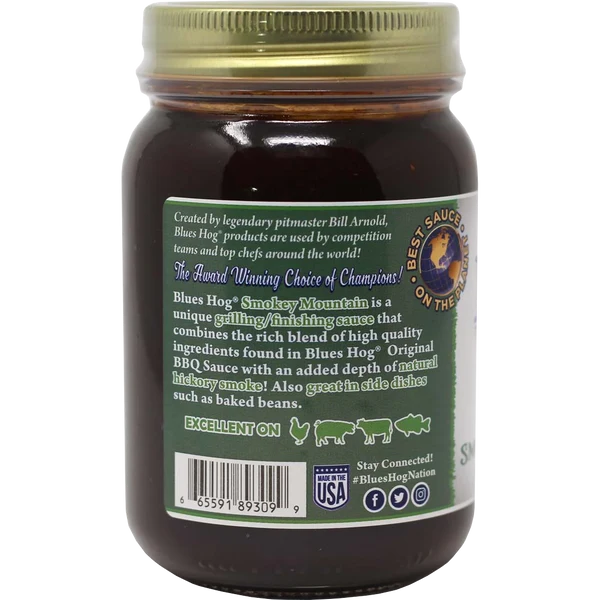 Blues Hog "Smokey Mountain BBQ Sauce" 561 ml