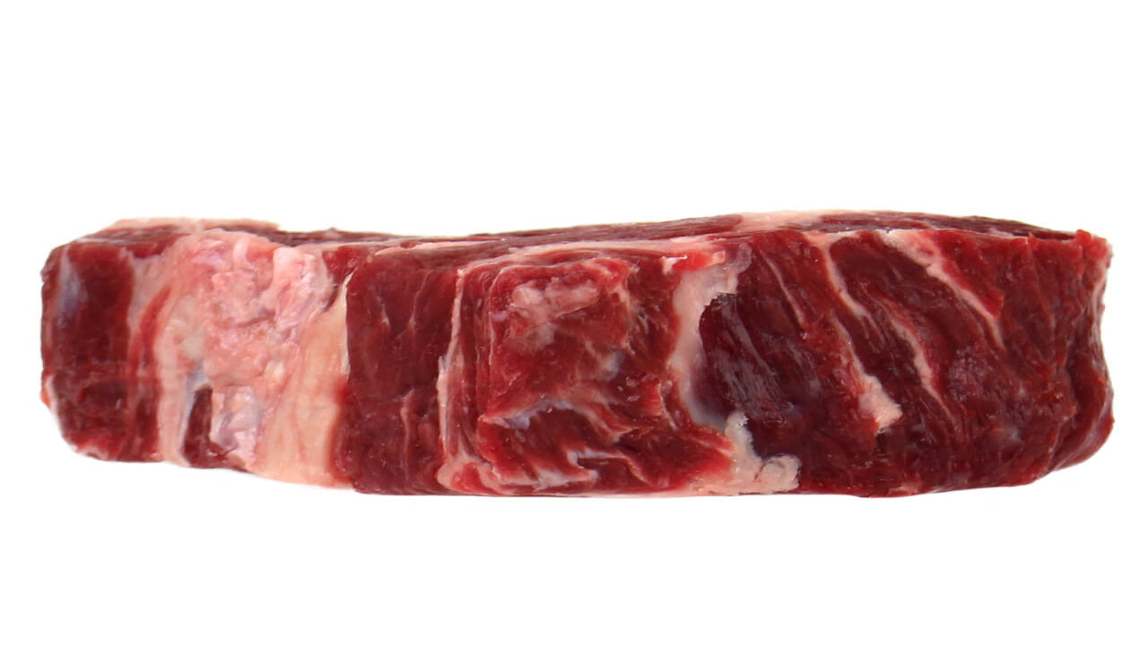 Red Heifer Ribeye, 133,33 Tage Dry Aged Seitenansicht