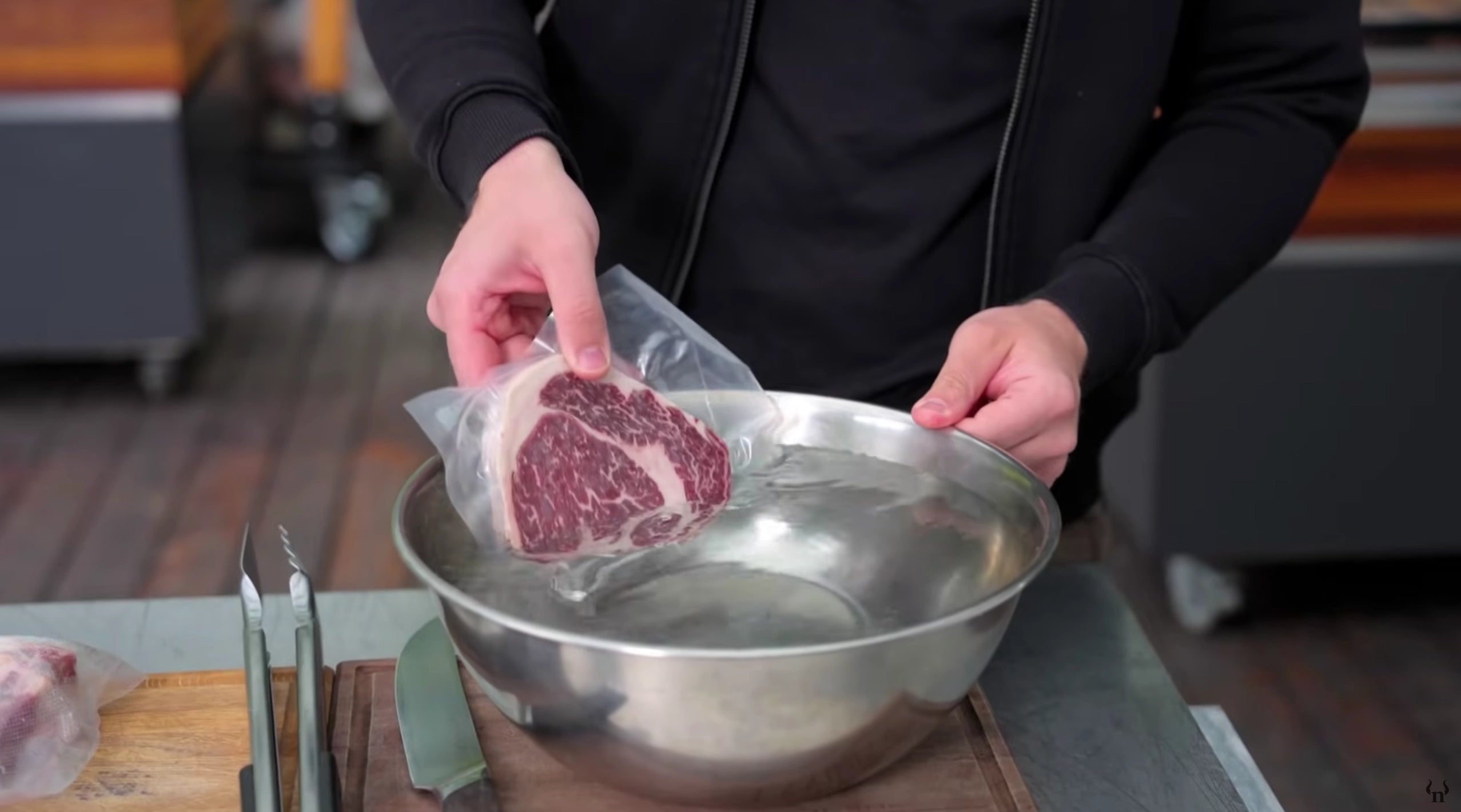 Steak auftauen - Thumbnail für Video