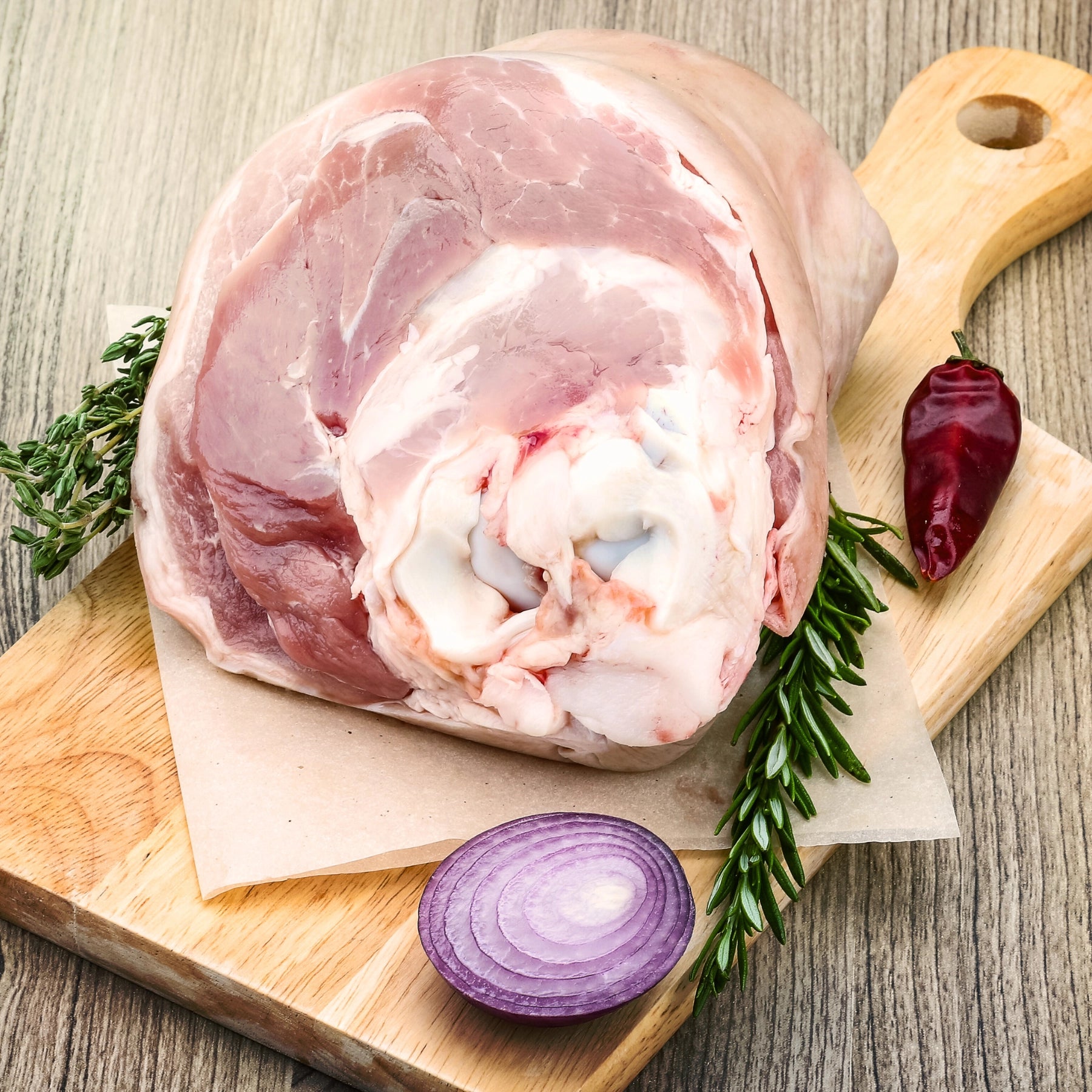 Wildschwein Haxe