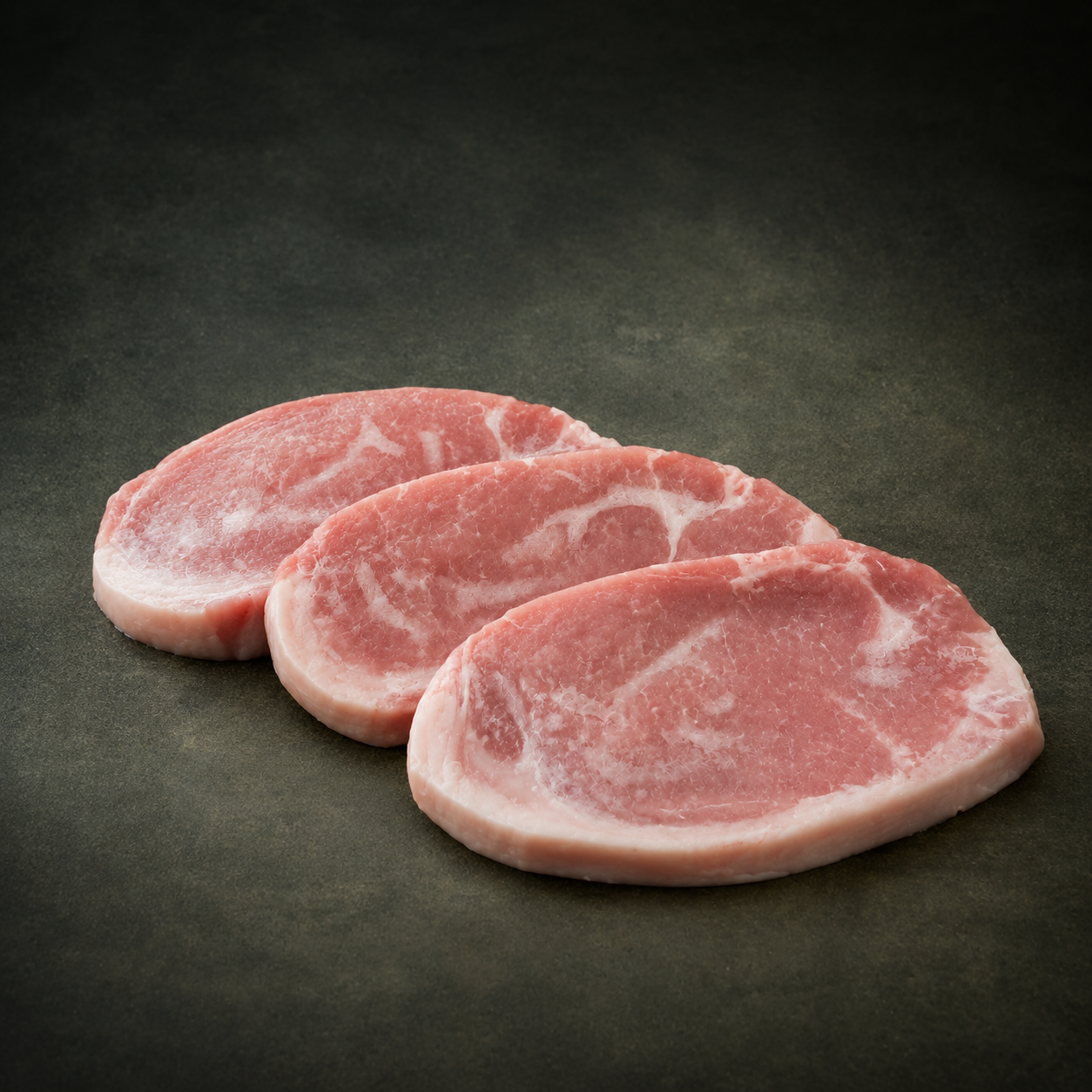 Meat'n'Food 3 Schweine Rückensteaks aus Deutschland