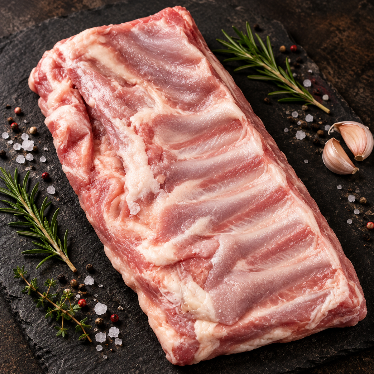Meat'n'Food Baby Back Ribs vom Strohschwein aus Deutschland