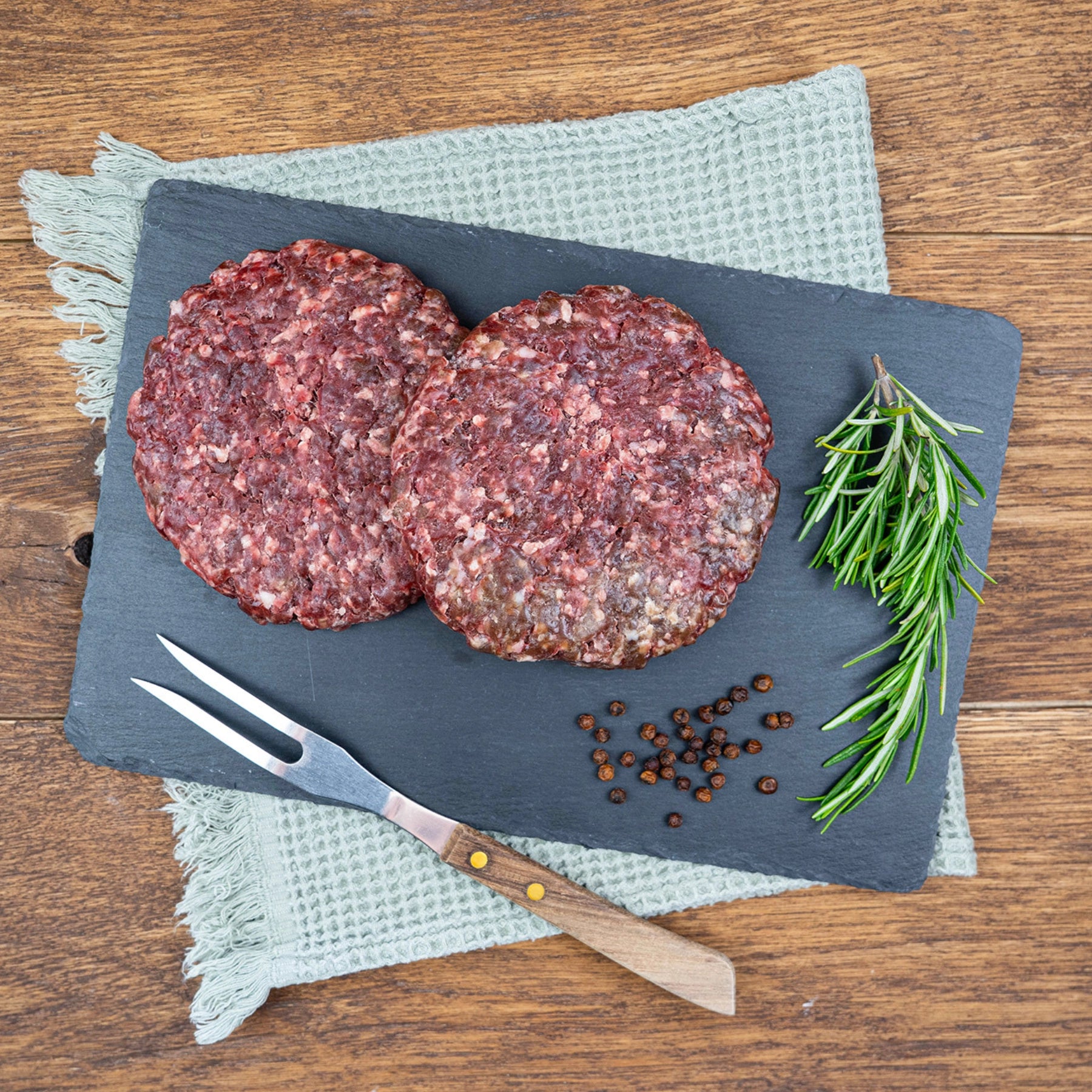 Hirschburger Patties 2 Stk.