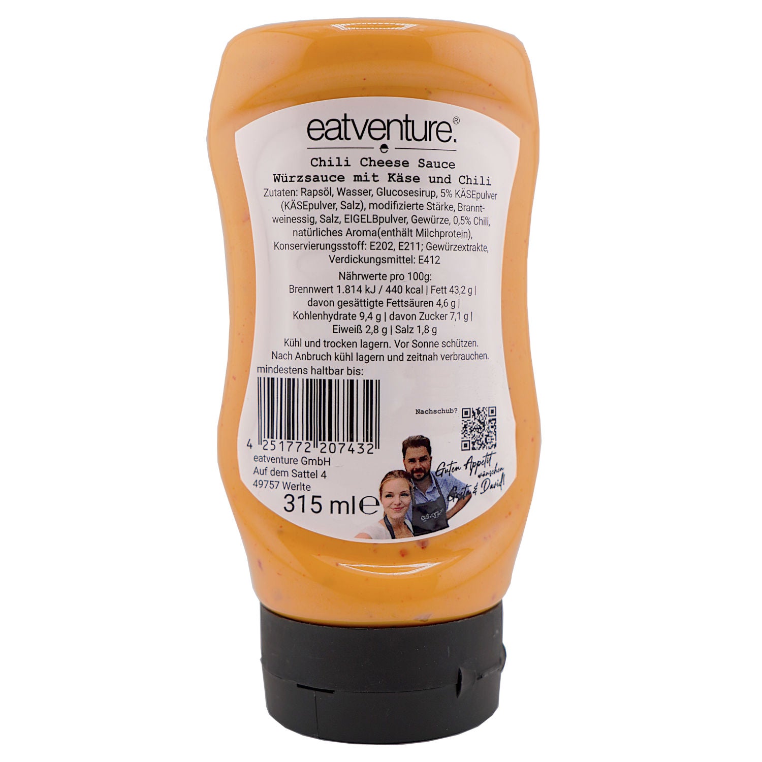 Chili Cheese Sauce, 315ml