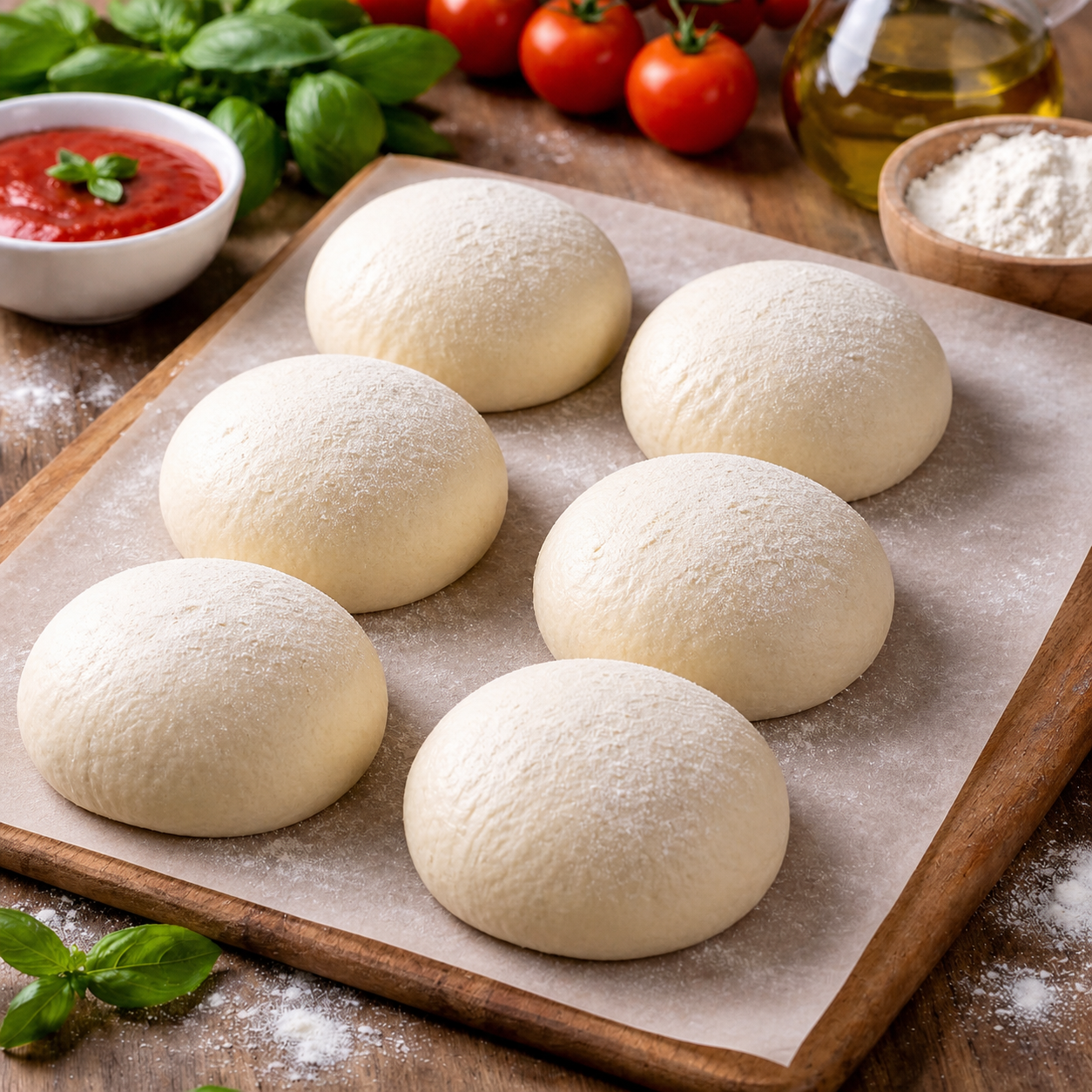 Meat'n'Food Pizza Teig - 6 x 280g