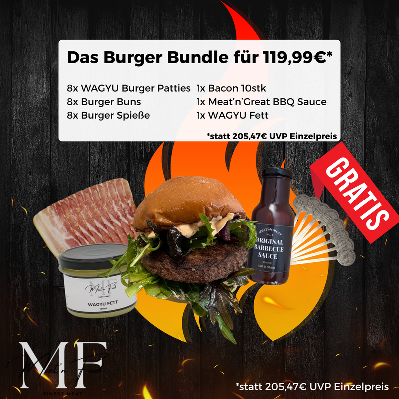 8 x Wagyu Burger Spar-Bundle