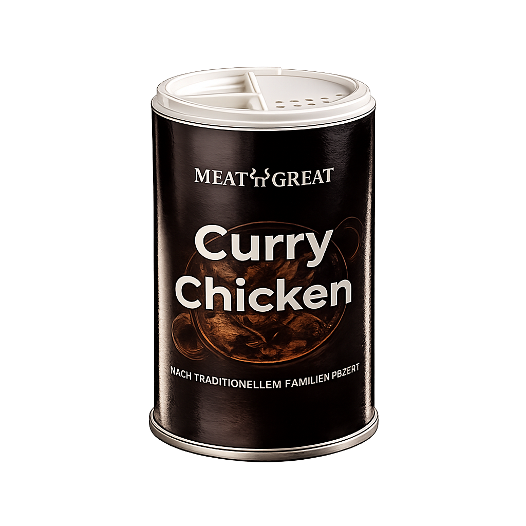 Meat 'n' Great Curry Chicken, Streuer, 100g