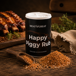 Meat 'n' Great Happy Piggy Rub, Streuer, 100g