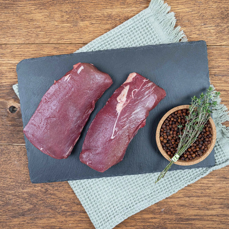 Rothirsch Rückensteak