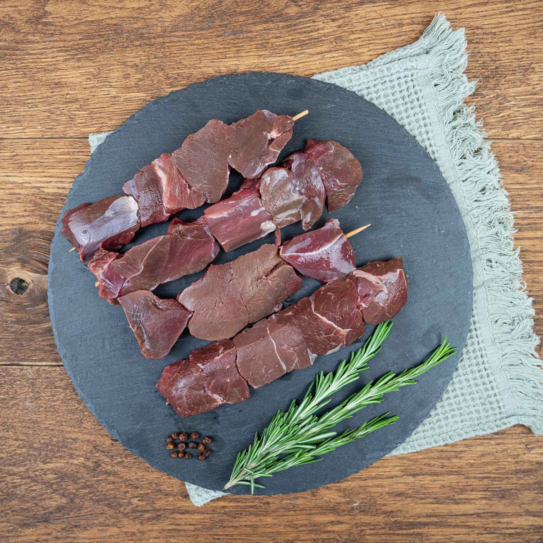 Meat'n'Food Hirschspieße (4 Stück)