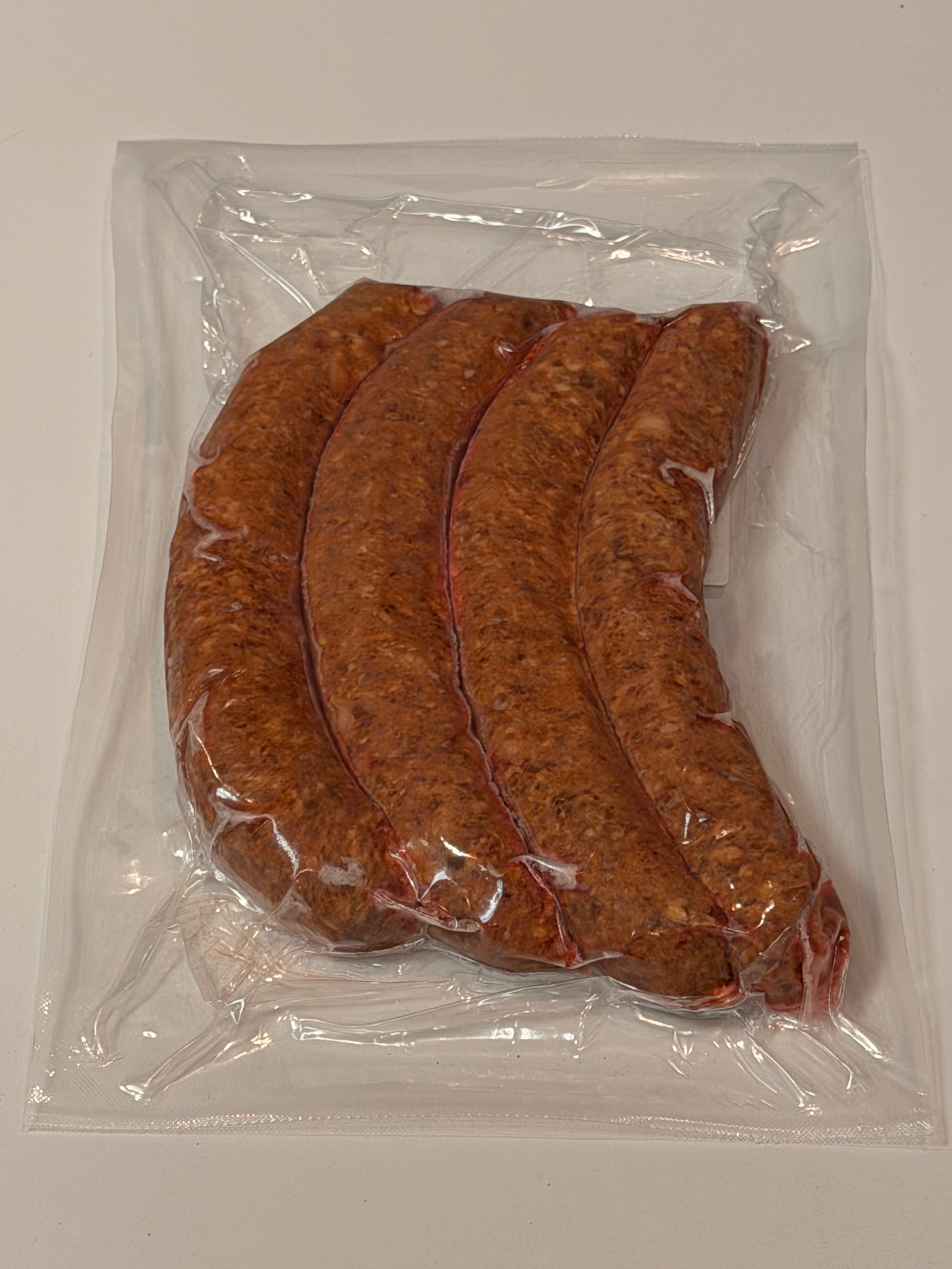 4x Chili Cheese Bratwurst | 100% Fullblood Wagyu | Meat'n'Food