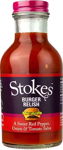 Stokes Burger Relish Soße