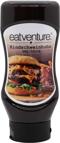 Produktbild Eatventure BBQ Sauce, Rindschweinhuhn 488ml