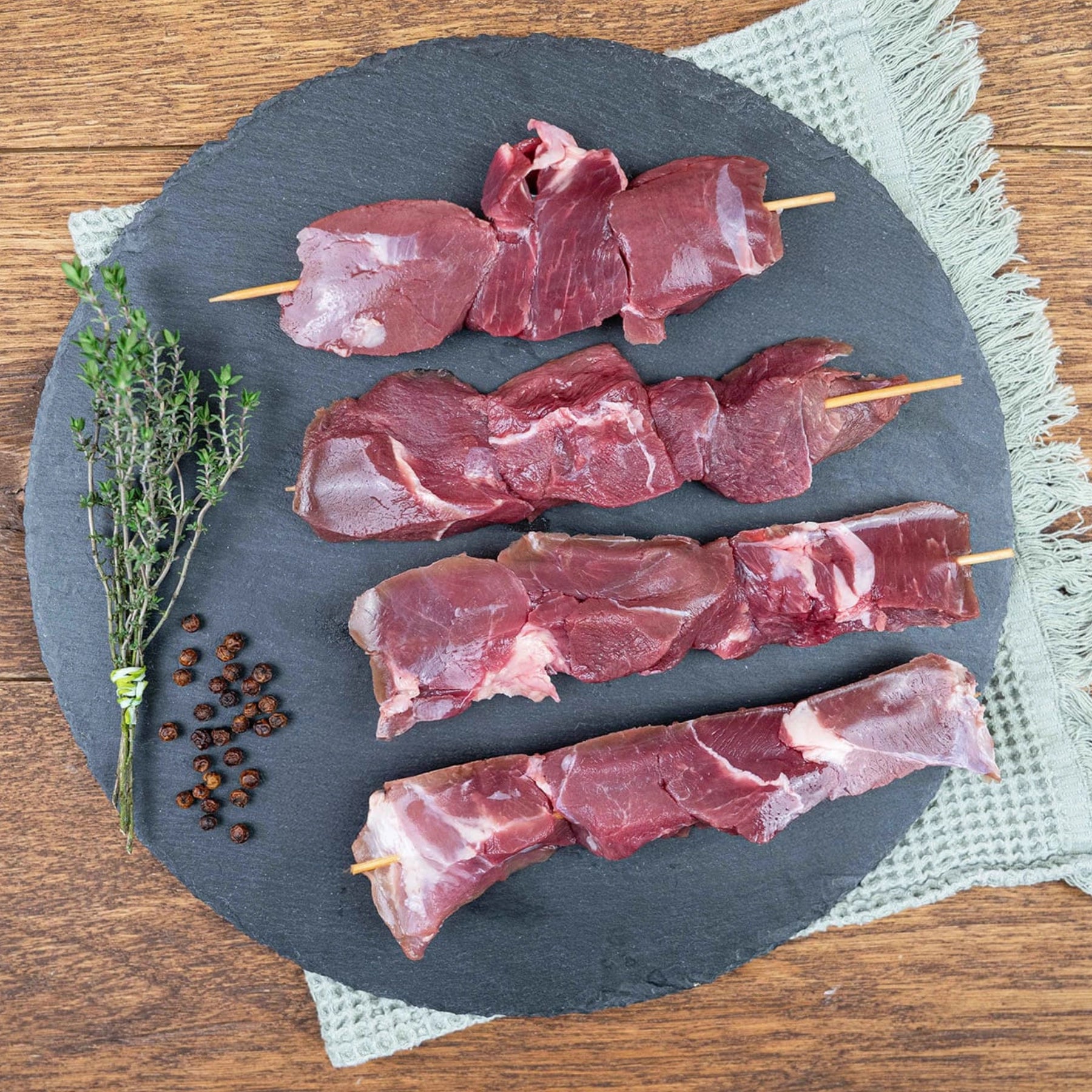 Meat'n'Food Wildschwein-Frischlings Spieße - 4 Stk.