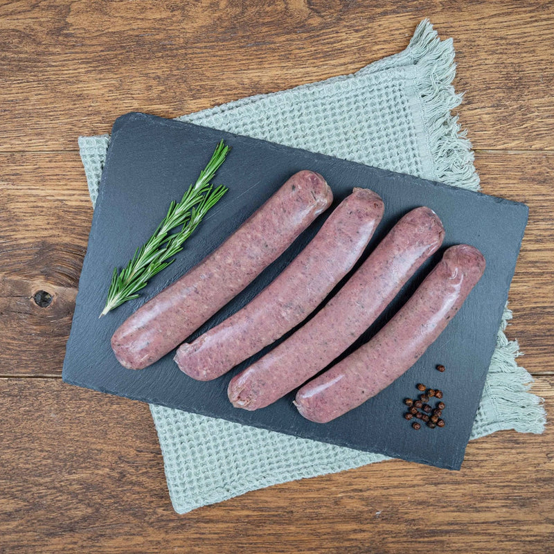 Meat'n'Food Wildbratwurst, grob 4 st. - 400 Gramm