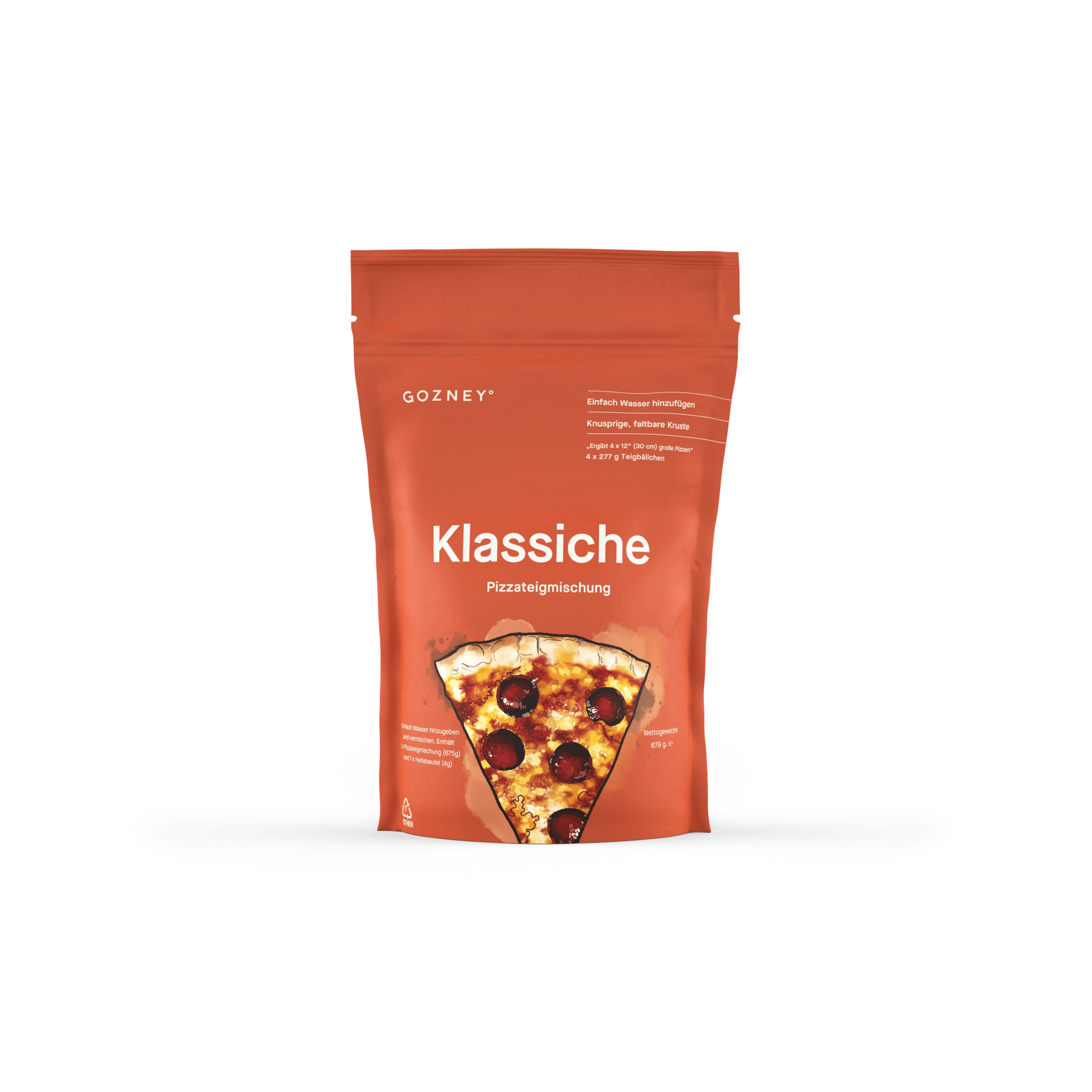 Gozney - Klassische Pizzateigmischung