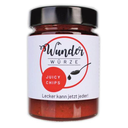 Wunderwürze, Juicy Chips, 165g Glas